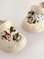 Next Neutral Dog Clogs - Image 3