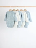 Next Blue Bodysuits 5 Pack - Image 10