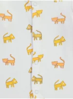 George Bright Printed Popper Sleepsuits 3 Pack - Image 4