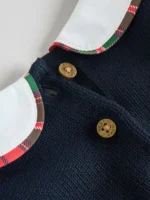 Next Navy Bear Knitted Jumper and Leggings Baby Set - Image 3