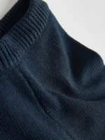Next Navy Bear Knitted Jumper and Leggings Baby Set - Image 2