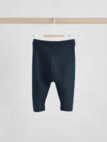 Next Navy Bear Knitted Jumper and Leggings Baby Set - Image 8