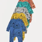 George Bright Animal Zip Fasten Sleepsuits 5 Pack