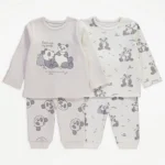 George That's Not My Panda Grey Pyjamas 2 Pack