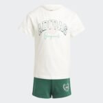 ADIDAS - Originals Kids Adicolor Collegiate Graphic Shorts and T-Shirt Set