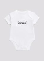 Matalan - Baby White Grandma Announcement Bodysuit
