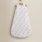 George - Pink & White Unicorn Jersey Cotton Sleep Bag 3.5 Tog