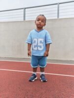 Next - Light Blue Short Sleeve Varsity Shorts Set - Image 3