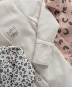 Mamas & Papas - Leopard Print Cotton Sleepsuits 3 Pack - Image 2
