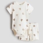 HM - 2-piece ribbed cotton set