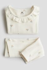 HM  - 2-piece pointelle cotton set - Image 2