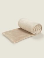 George - Natural Plain Super Soft Throw - 120cm x 150cm