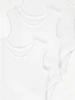 George -  White Sleeveless Bodysuits 3 Pack - Image 2