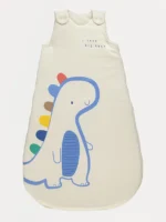 George - Cream Dinosaur Sleep Bag 3.5 Tog