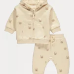 George - Neutral Bear Hoodie and Jogger Set