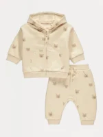 George - Neutral Bear Hoodie and Jogger Set