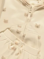 George - Neutral Bear Hoodie and Jogger Set - Image 2