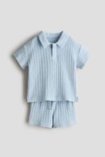 HM - 2-piece pointelle-knit set