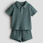 HM - 2-piece pointelle-knit set