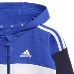 Adidas Tiberio 3 Stripes Colorblock Fleece Track Suit Infants - Image 2