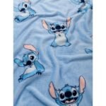 George - Disney Lilo & Stitch Blue Fleece Blanket - 120cm x 150cm - Image 2