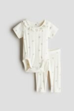 HM  - 2-piece pointelle cotton set
