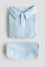 HM - 2-piece pointelle-knit set - Image 2