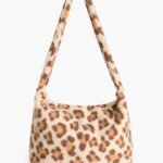 Tu Clothing - Animal Printed Borg Fleece Bag One Size